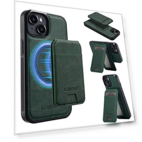 Magnetic Case Detachable Card Holder — Phone Accessories, Smartwatch 2025