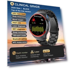 Medical Nurse Watch with Laser Therapy — Smartwatches, PRISMA