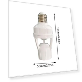 Smart Light Switch PIR E27 Socket Adapter — Smart Motion Sensors, YJMP home