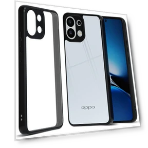 Soft TPU Frame Hard PC Back Anti-Fall Phone Cover — Protective Cases, IBMRS