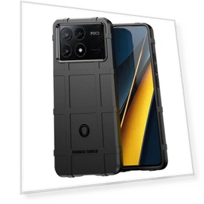 Square Grid Texture Non-slip TPU Phone Cover — Phone Accessories, Smartwatch 2025