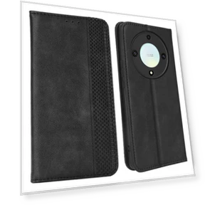 Vintage PU Leather Wallet Stand Phone Case — Phone Accessories, Smartwatch 2025