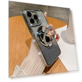 Magnetic Phone Cover with Kickstand — Phone Accessories, Smartwatch 2025