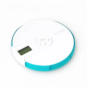 Electronic Pill Dispenser with Alarm, Simplistic Living Home