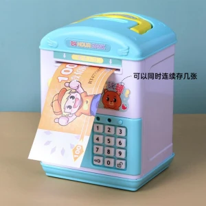 Fingerprint Password Smart Piggy Bank, Plastic Toys