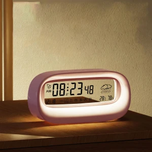 Rechargeable Alarm Clock with Night Light, inne
