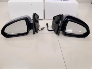 Smart Rear View Mirror with Electric Left-Right Adjustment, GearUp AutoMoto