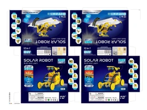 12-in-1 Solar Robot Building Kit, CreativeCorner