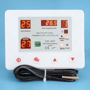 Aquaculture Peak and Minimum Temperature Time Controller, CreativeCorner