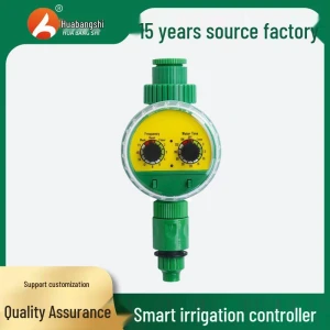 Double Dial Irrigation Timer with Knob Control, ToolCraft