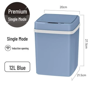 Smart Sensor Trash Can with Lid, the BAY