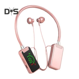Bluetooth Neckband Headphones with LED Display, Enjoy Smart Home