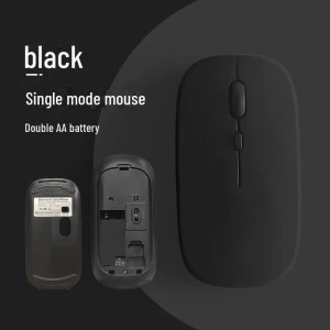 Silent Bluetooth Mouse with Dual Batteries — Bluetooth Keyboard, Smarter than future