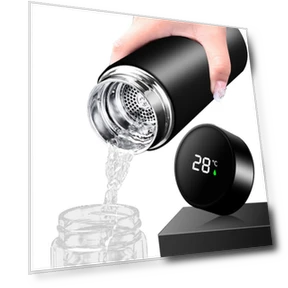 Smart Thermos Water Bottle — Hydration Essentials, TOP-MALL-001