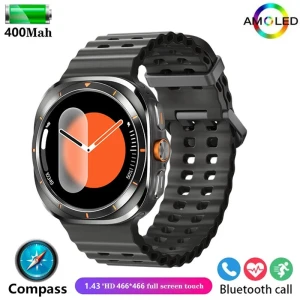 Smart Watch with GPS Tracking, AI Dial, HD AMOLED Display, Voice Call, NFC, Sports, Waterproof, Razzle