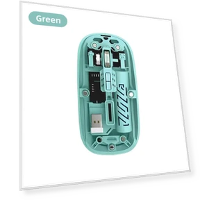 Transparent Wireless Bluetooth Mouse — Mouse Pads, ZORA