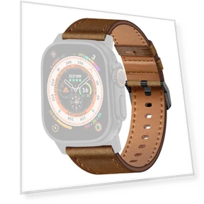Genuine Cow Leather Band — Bands, Smartwatch 2025
