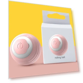 Intelligent Glowing Gravity Rolling Toy — Cat Playthings, AI Market