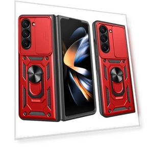 Phone Protective Cover with Lens Protector Kickstand — Basic Cases, Smartwatch 2025