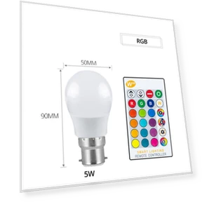 RGB LED Bulb — LED, MeeToo