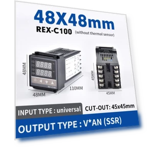 Temperature Controller with K-Type Sensor — Temperature Measurement Tools, maochi