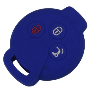 3-Button Silicone Remote Control Cover, Jingyuqin Car Key