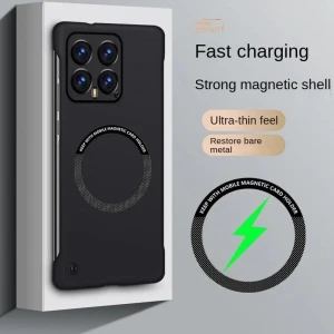 Magnetic Frameless Hard Phone Case, SKIICAPA-1st