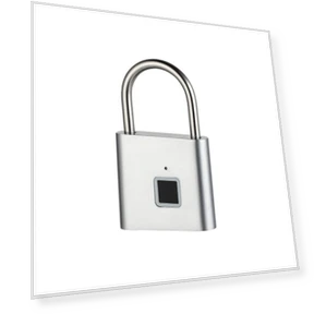 Portable Smart Fingerprint Padlock — Luggage Locks, weicheng