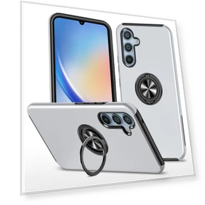 Rotary Ring Kickstand Phone Case — Phone Accessories, Smartwatch 2025