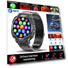 Smart Health Watch with Blood Analysis — Wearable Accessories, ElectronicsHome