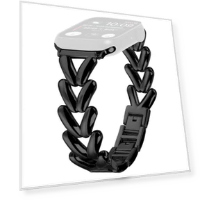 Twisted Metal Zinc Alloy Watch Band — Bands, Smartwatch 2025