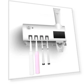 Automatic UV Light Smart Toothpaste Dispenser — Toothpick Holders, Easy Beauty Home123