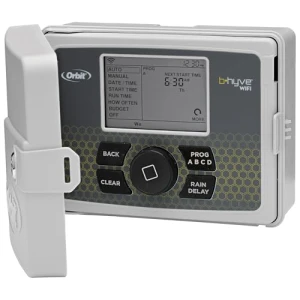 12-Zone Smart Indoor/Outdoor Sprinkler Controller — Irrigation System, Orbit