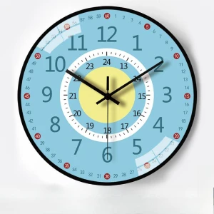 12-inch Automatic Synchronization Radio Wall Clock, Window glass film