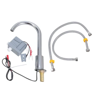 Kitchen Faucet with Sprayer and Soap Dispenser, Cherish Eyes