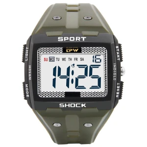 Waterproof Digital Sports Watch, AI Supermarket