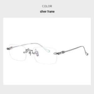 Frameless Anti-Blue Light Smart Zoom Reading Glasses, Millioner