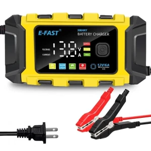 Smart Color LCD Display Car Charger, loverin