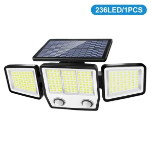 Solar Motion Sensor Flood Lights, COOKING-MALL