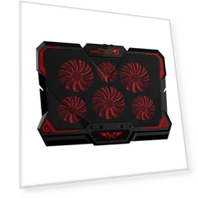 Cooling Stand for Laptop with Touch Control and Six Fans — Cooling Pads & Fans, VantaGoods