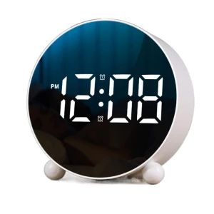 Digital Alarm Clock with Adjustable Brightness, FENO