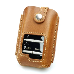 Remote Start Smart Integrated Genuine Leather Key Case, Lexus