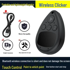 High-End Touchscreen Wireless Bluetooth Clicker, 16Double8