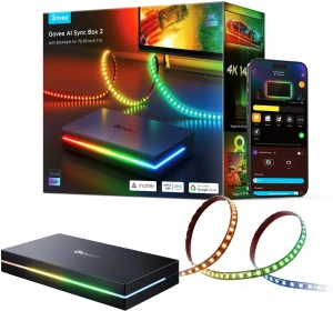AI Sync Box Kit with LED Strip for TV, Govee