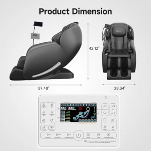 Full Body Massage Chair with Zero Gravity, Heat, and App Control — Massage Chairs, Real Relax