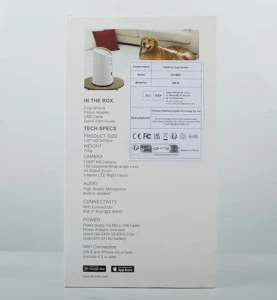 WiFi Remote Pet Camera with Treat Dispenser, SKYMEE