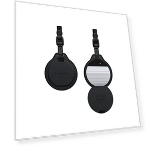 Smart Luggage Tag with Find My, TSA-Friendly, Airport Tracking, Left-Behind Alerts, Loud Audible Chime, Wireless... — Item Locators, Satechi