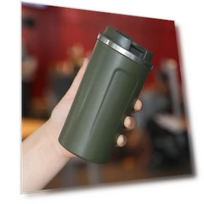 Double-layer Vacuum Smart Coffee Cup — Beverage Warmers, Good Household Items