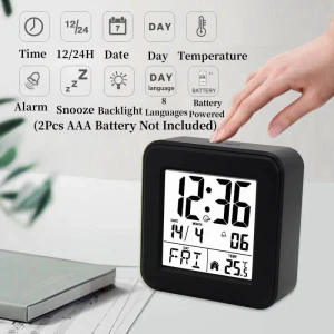 Portable Mini Digital Alarm Clock, TOP-MALL-001