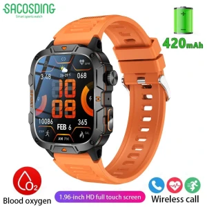 Rugged Smartwatch for Men — Smart Watch, SACOSDING